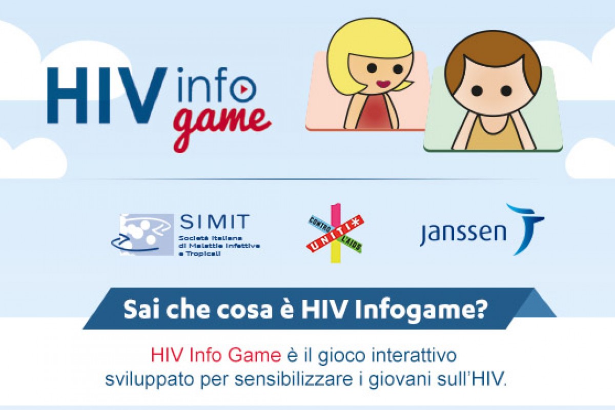 Arriva HIV INFOGAME, e prevenire l’HIV è un gioco da ragazzi