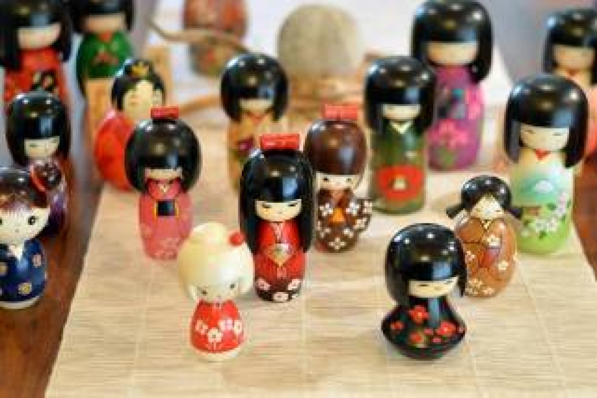 Arrivano dal Giappone le bambole Kokeshi